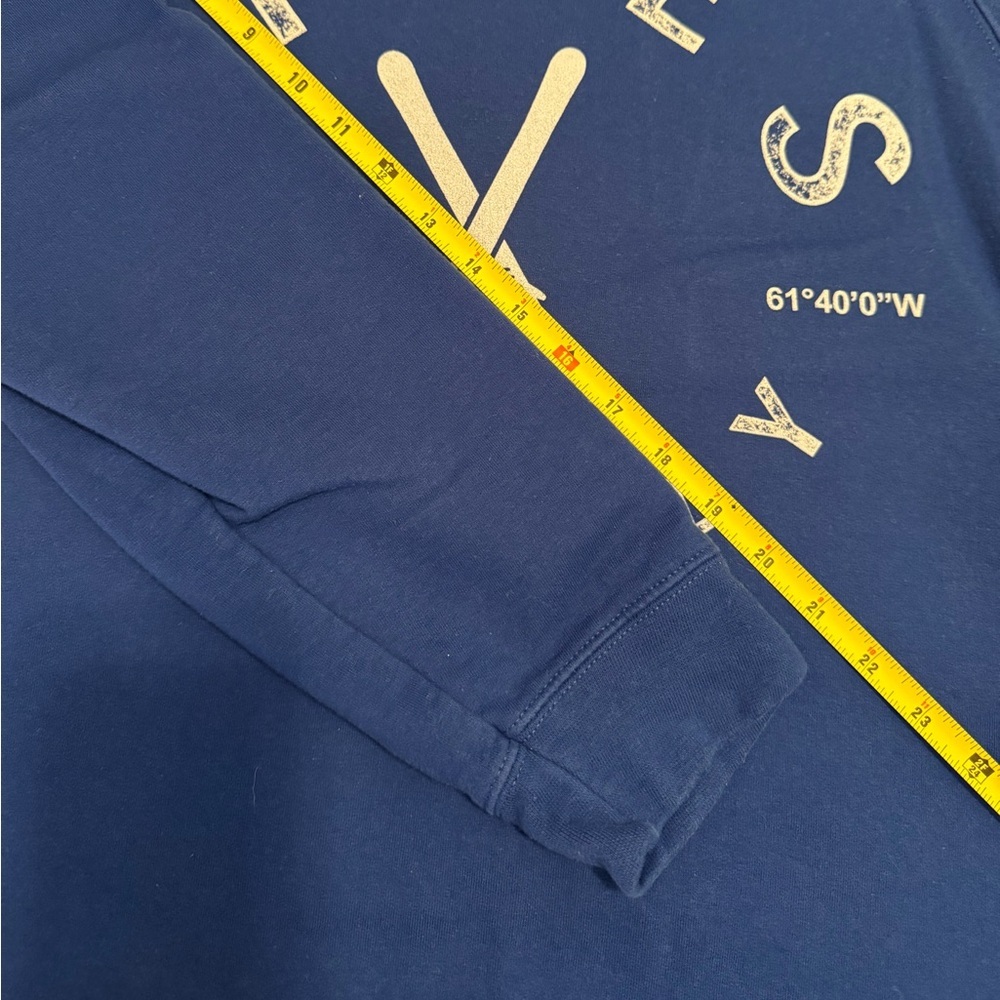 Apres All Day Cobalt Blue Graphic Sweatshirt - M - Picture 5 of 5